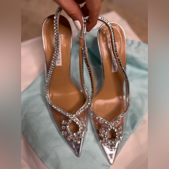 Aquazzura Seduction Crystal Pump 105 - Picture 3 of 6